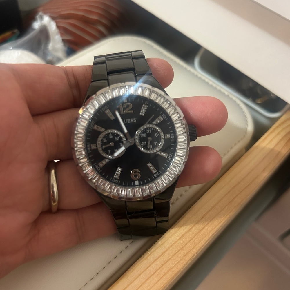 GUESS Black Women’s Watch